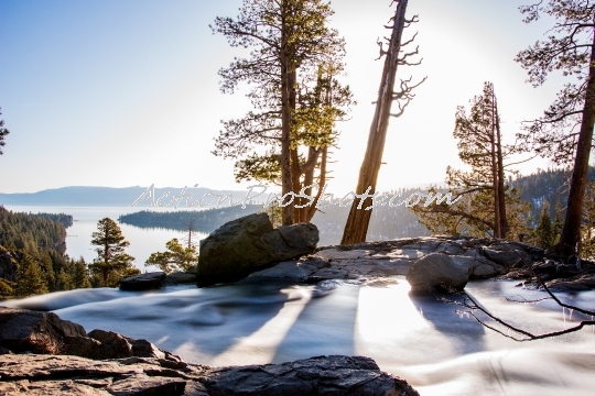 Emerald Bay Waterfall