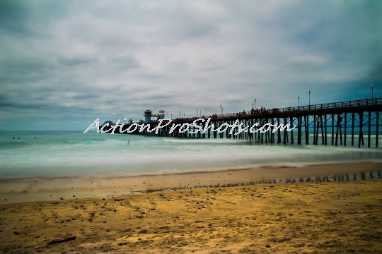 Oceanside Pier on a Stormy Day